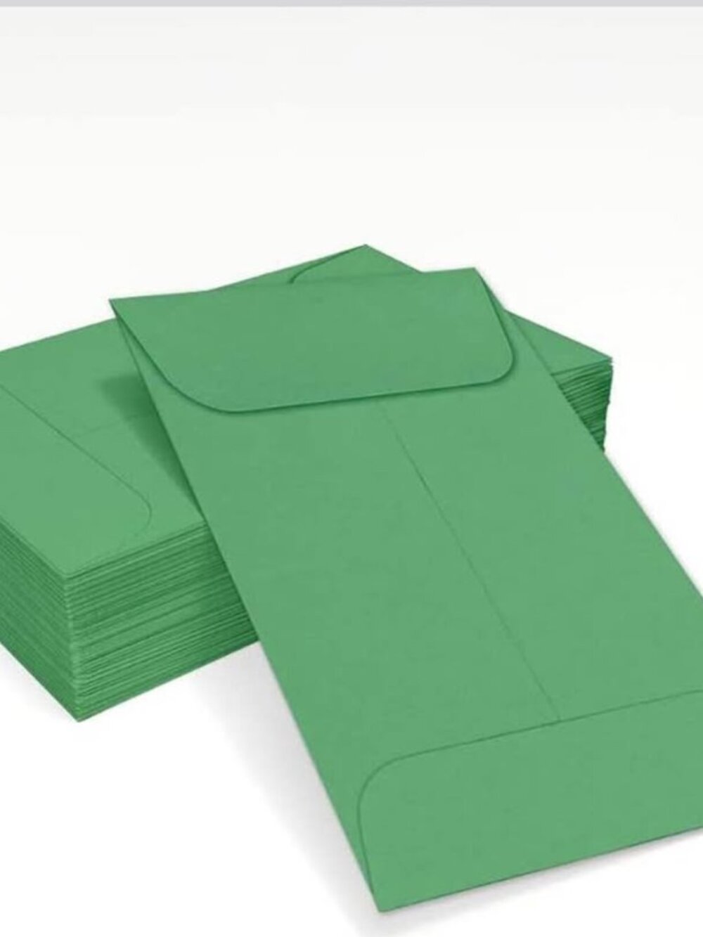 Coin Envelopes (2 1/4 x 3 1/2) - Holiday Green (48 Qty.)